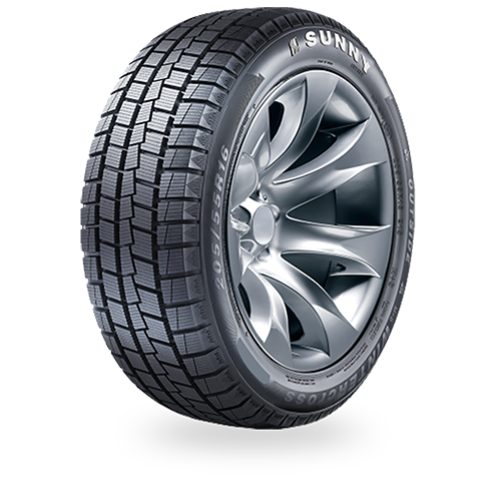 4x Winterreifen - SUNNY WINTERCROSS NW312 255/45R19 100H BSW