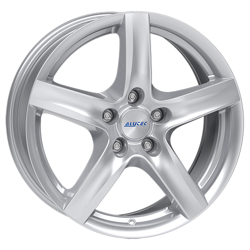 1x ALUTEC GRIP 5-LOCH polarsilber 6.5Jx16 5x100 ET39
