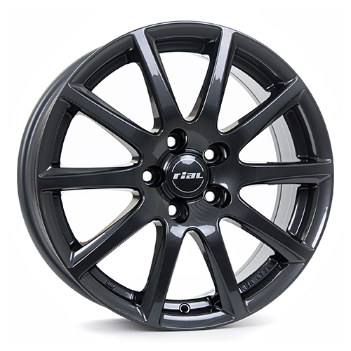 1x RIAL MILANO 4-LOCH titanium 6.0Jx15 4x100 ET45