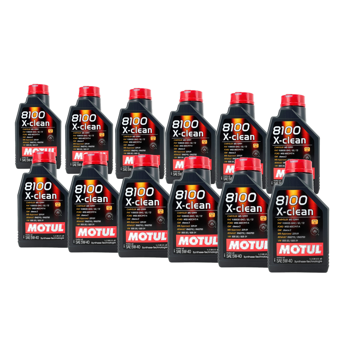 Motul 8100 X-clean 5W-40 12x1 Liter