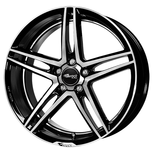 1x BROCK B33 SGVP 8.0Jx18 5x112 ET35