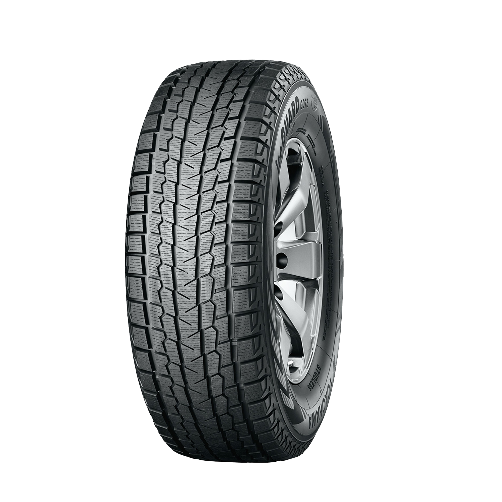 4x Winterreifen - YOKOHAMA ICEGUARD G075 195/80R15 96Q NORDIC COMPOUND BSW