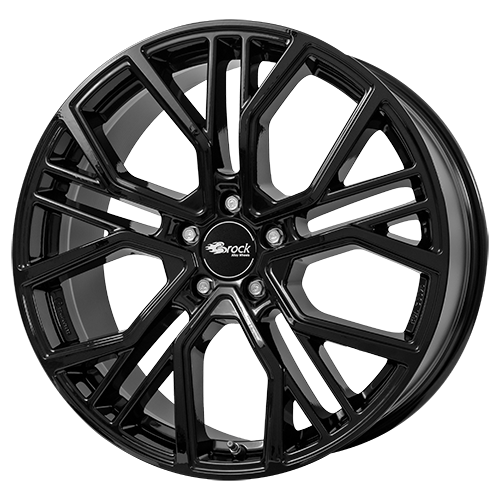 1x BROCK B41 schwarz glanz (sg) 8.5Jx19 5x112 ET29