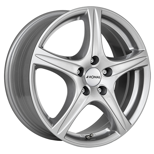 1x RONAL RONAL R56 kristallsilber 8.0Jx17 5x120 ET35