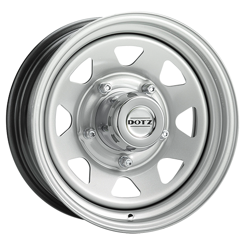 1x DOTZ DAKAR DARK 4x4 schwarz 7.0Jx16 5x114.3 ET36