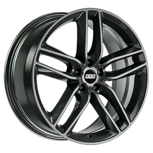 1x BBS SX kristallschwarz 8.0Jx18 5x120 ET45
