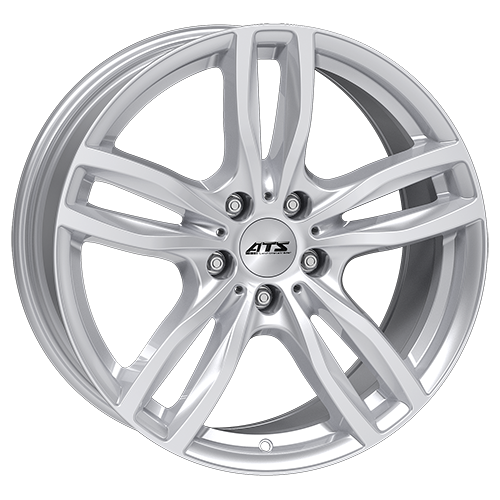 1x ATS EVOLUTION polarsilber 8.0Jx17 5x120 ET30